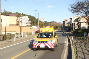 道路パトロールの様子