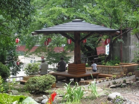 芦ノ牧温泉（足湯「足ぽっぽ」）