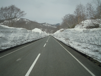 雪の壁