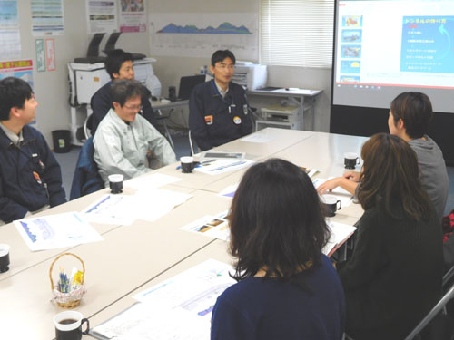 鹿島建設で座学