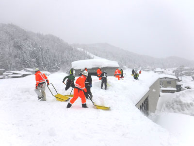 除雪作業