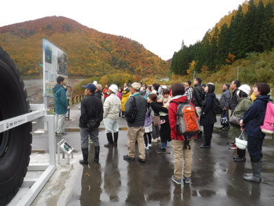 成瀬ダム見学会