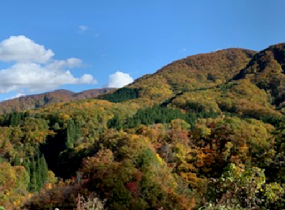 東成瀬村の紅葉