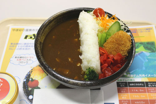 成瀬ダムカレー