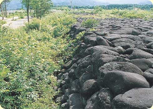 写真:直江石堤(なおえせきてい)