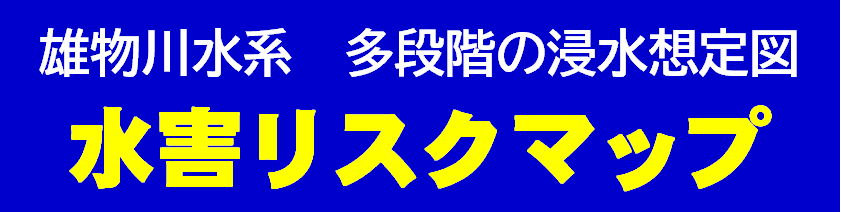 雄物川水系　多段階の浸水想定図・水害リスクマップ