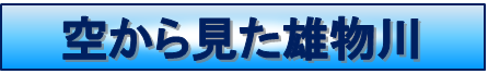 空から見た雄物川