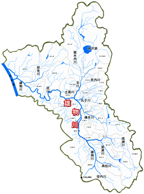 雄物川地図