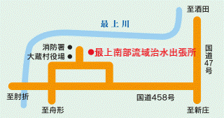 銅山周辺地図