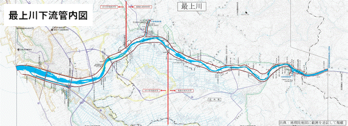 最上川管内図