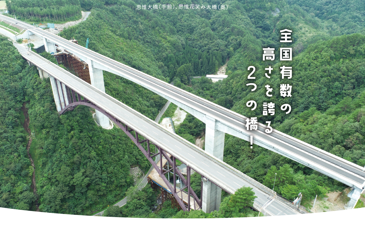 思惟大橋・思惟花笑み大橋