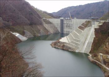 最低水位到達（平成21年12月6日）