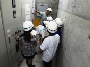 管理用発電設備の点検