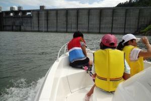 貯水池巡視へ出発