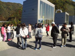 展示室でのようす