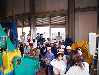 野川で利用される水がこの取水塔から送られていることを学びました