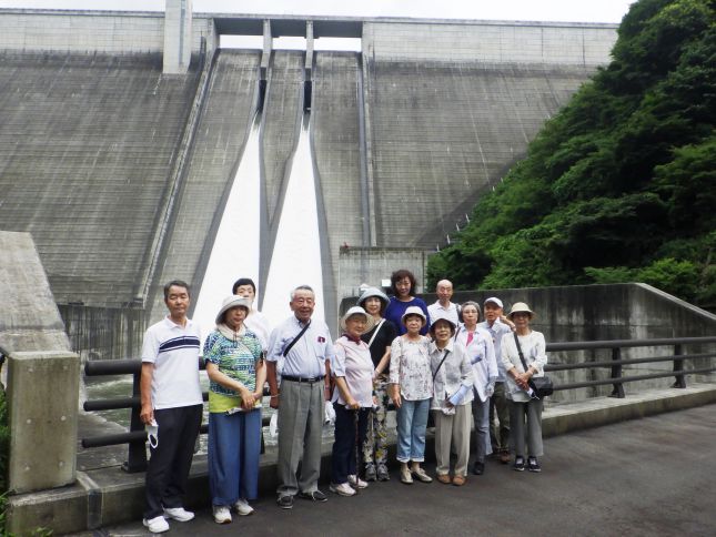 山形県で一番高い長井ダム！125.5ｍと聞いてびっくり！！