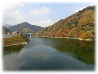 ビューポイント④からみた竜神大橋