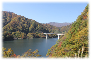 ビューポイント③からみた竜神大橋