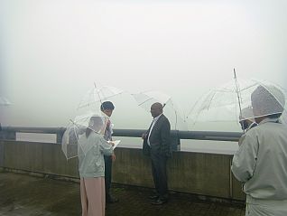 ながい百秋湖の由来に興味を持たれました