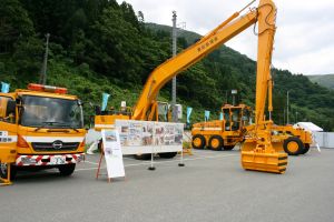 除雪車展示