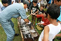 ⑤魚つかみどり大会