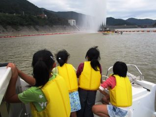 ②湖面巡視点検