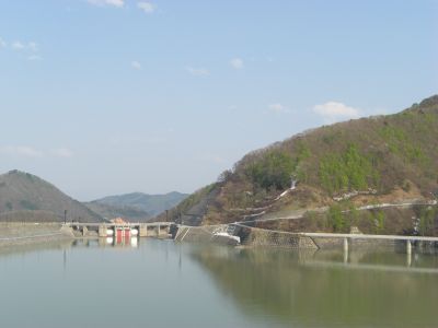 平成24年5月7日の寒河江ダムの状況