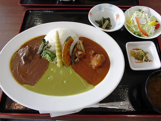 寒河江ダム四季カレー