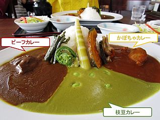 寒河江ダム四季カレー