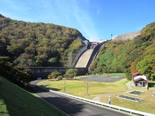 寒河江ダムスポーツ広場（H30．10．23撮影）