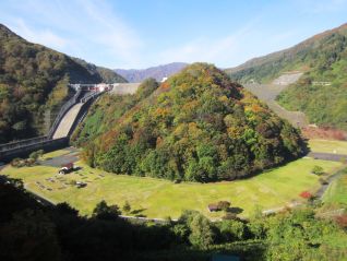 寒河江ダムスポーツ広場（H30．10．23撮影）