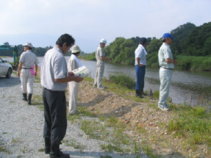 河川合同巡視