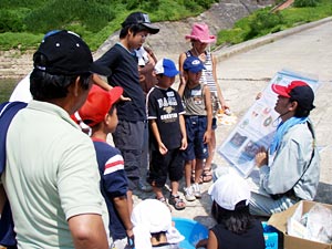 水を汚さない工夫のお話