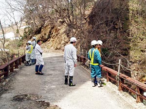 フォレストいいで近くの旧橋