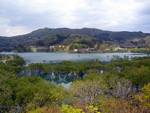 白川湖の絶景