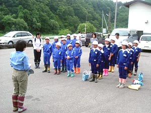 参加してくれた小学生のみなさん