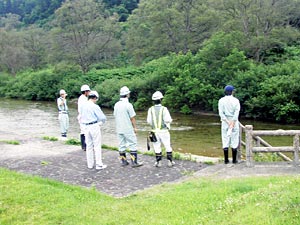 湖岸公園親水護岸