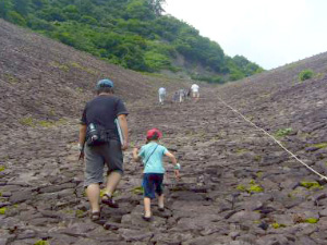 ダム登山