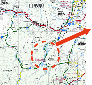 白川ダム管理支所地図