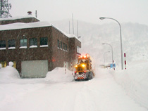 除雪作業