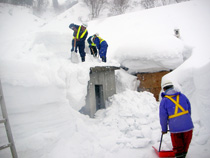 除雪作業