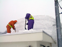 除雪作業