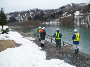 湖岸公園 親水護岸