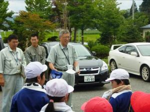 白川ダム支所長のあいさつ