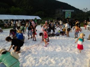 雪上宝探し