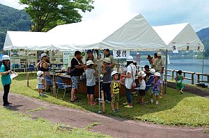 開始と共に受付は大盛況！！