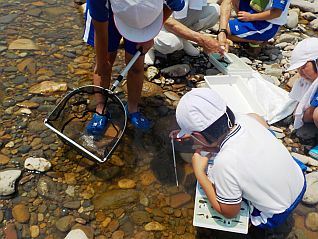 水温は何度かなぁ？