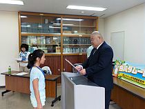 一日管理所長 任命式