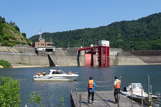 貯水池巡視体験5